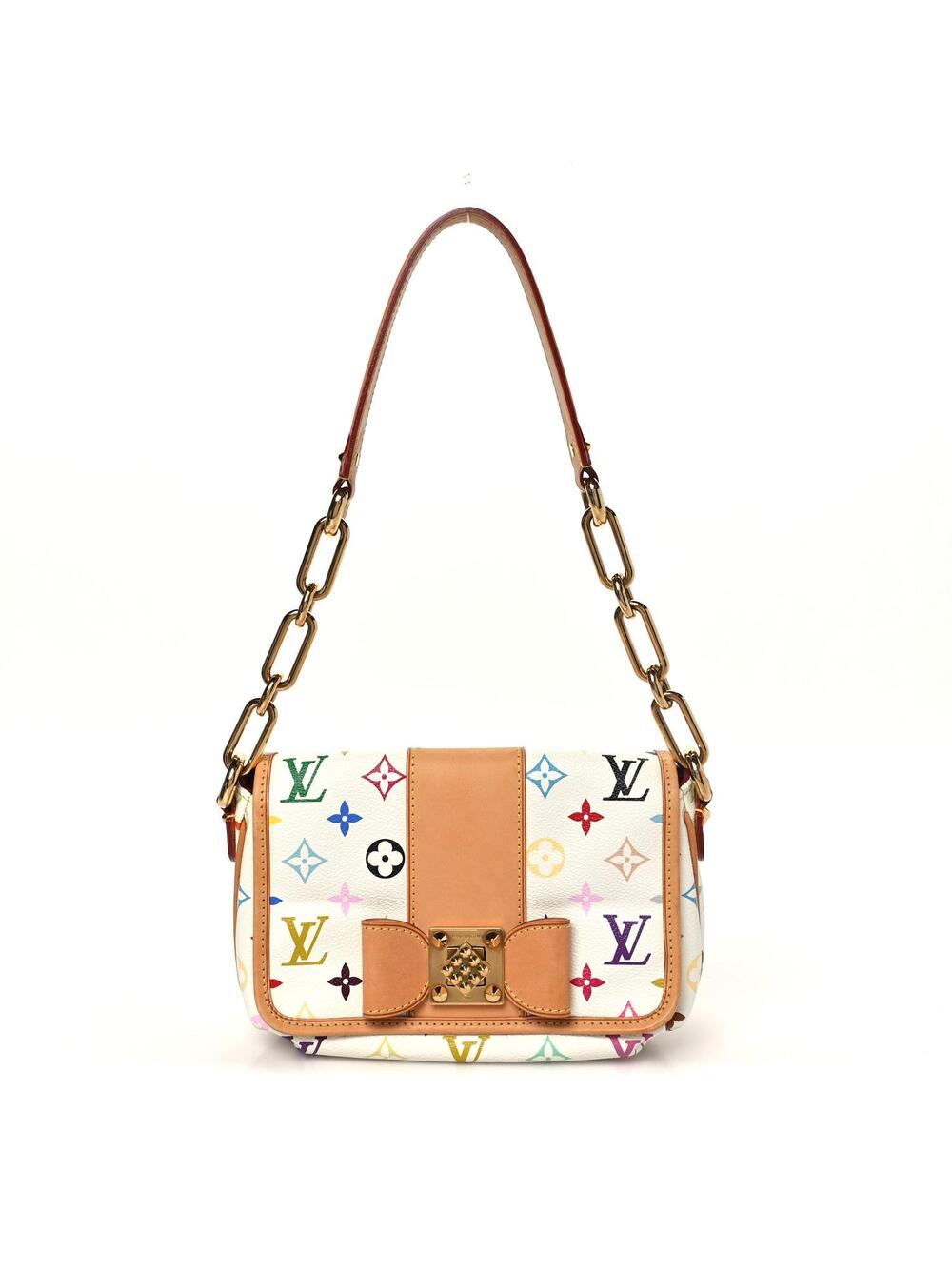 Louis Vuitton Multicolor Patti White #372418L19B